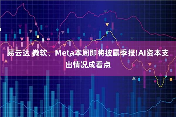 易云达 微软、Meta本周即将披露季报!AI资本支出情况成看点